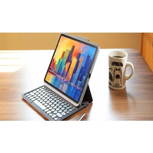 Zagg pro keys keyboard tablet case/stand apple ipad pro - Picture 1 of 11